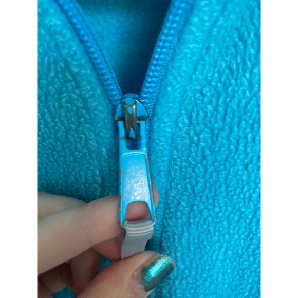 Columbia Full Zip Fleece Jacket Blue 18-20 - Picture 4 of 8